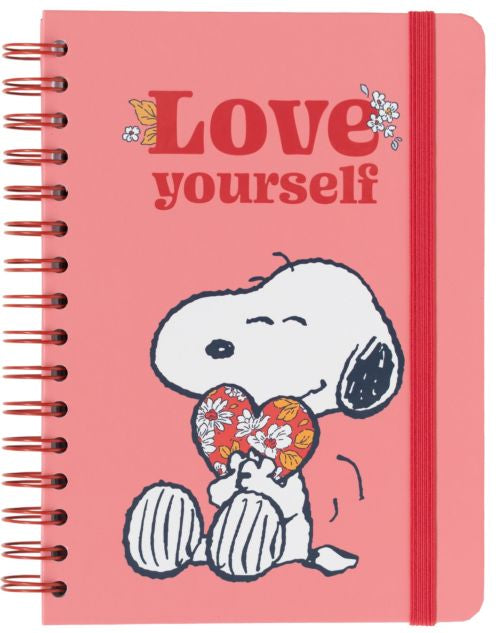 CUADERNO A5 SNOOPY LOVE YOURSELF