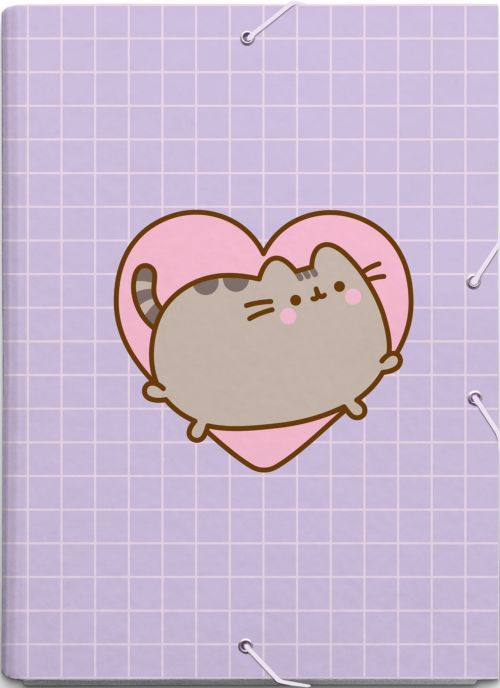 CARPETA GOMAS Y SOLAPAS PUSHEEN MOMENTS