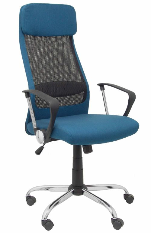 SILLA ESTERAS TELA TURQUESA