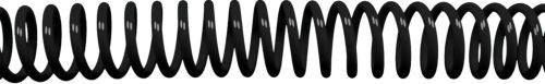 C/25 ESPIRAL PLASTICA NEGRO 16MM PASO 5:1