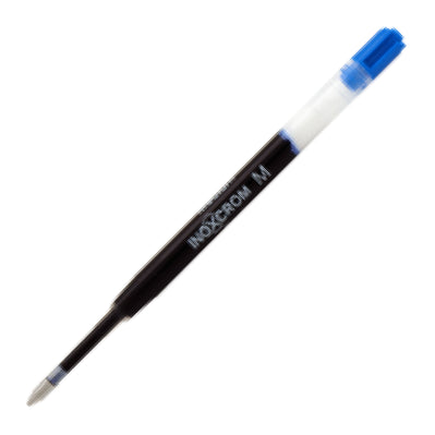 C/25 RECAMBIO BOLIGRAFO INOXCROM IN-IN AZUL PUNTA MEDIA