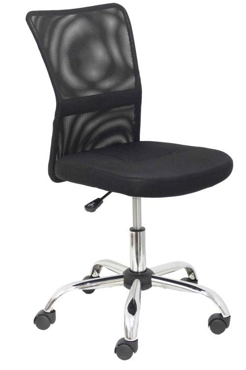 SILLA PARDAL RESPALDO MALLA NEGRO