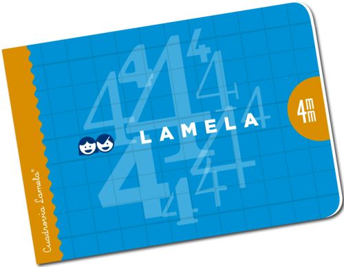 LIBRETA 4º APAISADO 30H 70G CUADROVIA 4MM