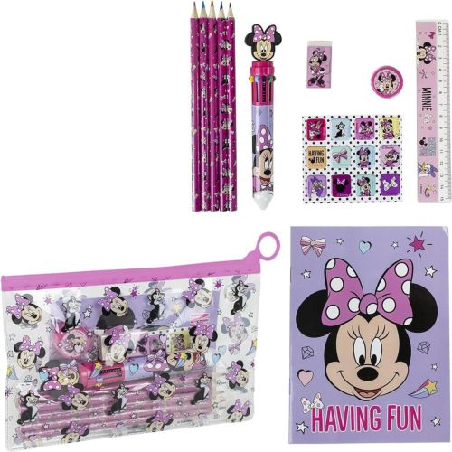 SET DE PAPELERIA ESCOLAR EVA MINNIE