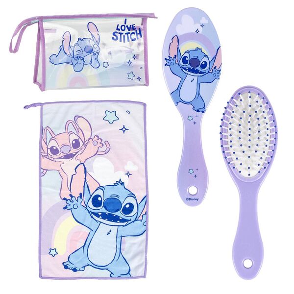 NECESER DE VIAJE CON ACCESORIOS STITCH
