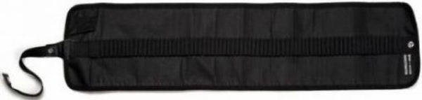 Estuche de nylon enrollable vacio color negro capacidad 72 piezas