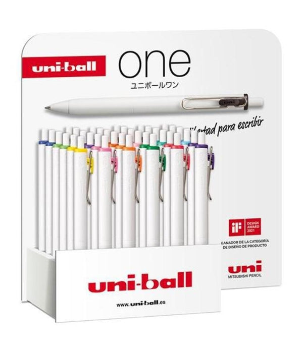 Exp 48 boligrafo uni-ball one 0,7mm colores surtidos