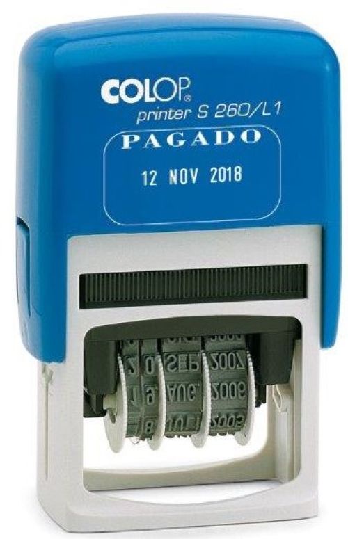 SELLO FECHADOR AUTOMATICO 260 4MM PAGADO