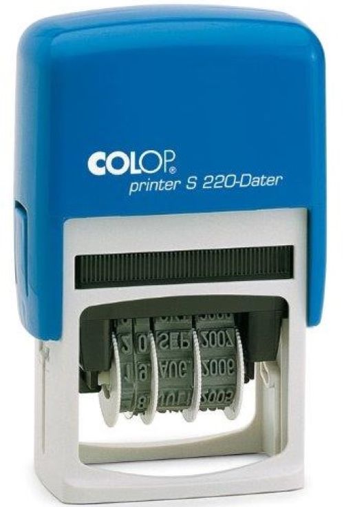 SELLO FECHADOR AUTOMATICO 220 4MM TINTA NEGRA