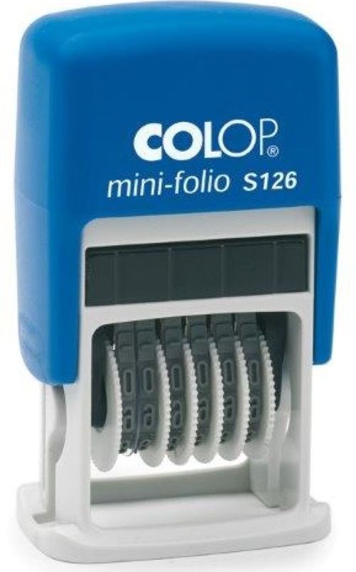 SELLO FECHADOR AUTOMATICO 126 NUMERADOR 4MM