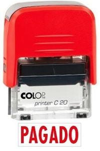 SELLO PRINTER 20 TEXTO PAGADO