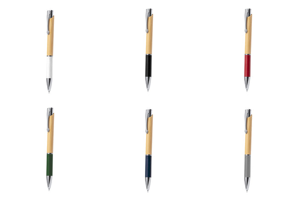 Bolígrafo Personalizado Bambú Nexonyx