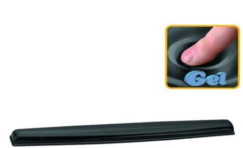 REPOSAMUÑECAS PARA TECLADO DE GEL CRISTAL COLOR NEGRO