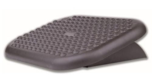 Reposapies ergonomico inclinación ajustable, antideslizante, color negro fellowes