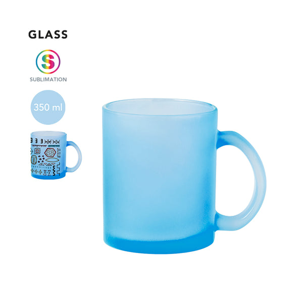 Taza vidrio Inka personalizada