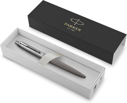 Boligrafo parker jotter xl gris mate ct tinta azul