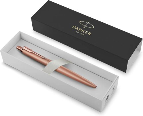 Boligrafo parker jotter xl monochrome pink gold tinta azul