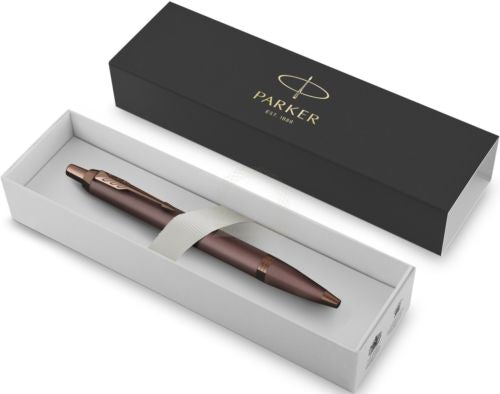 ESTUCHE BOLIGRAFO BURDEOS PARKER MONOCHROME TINTA AZUL