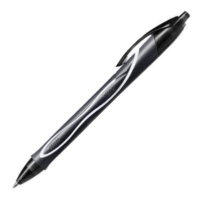 C/12 BOLIGRAFO BIC GEL-OCITY QUICK DRY COLOR NEGRO