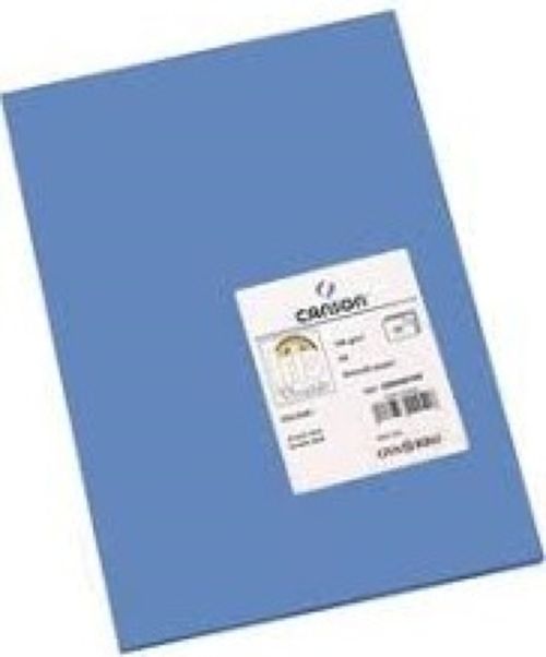 Paq 25 cartulinas iris 50x65 cm. color azul mar 185 g.