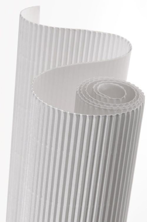 ROLLO CARTON ONDULADO 50X70CM 300G BLANCO CANSON