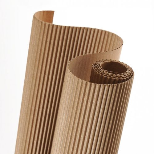 ROLLO CARTON ONDULADO 50X70CM 300G BEIGE NATURAL CANSON
