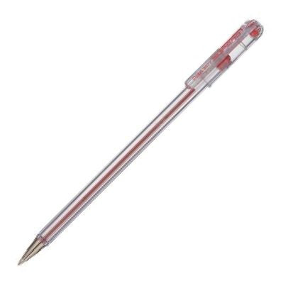 C/12 boligrafo superb bk77 rojo punta 0,7mm pentel