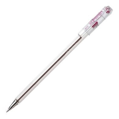C/12 boligrafo superb bk77 rosa punta 0,7mm pentel