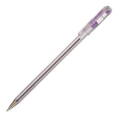 C/12 boligrafo superb bk77 violeta punta 0,7mm pentel