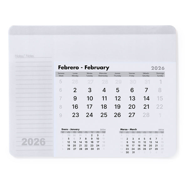 Calendario Alfombrilla  Corporativo Dagsyn