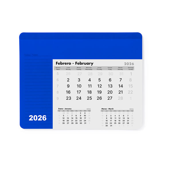 Calendario Alfombrilla  Corporativo Dagsyn