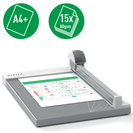 CIZALLA DE RODILLO A4+ LEITZ PRECISION OFFICE TRIMMER