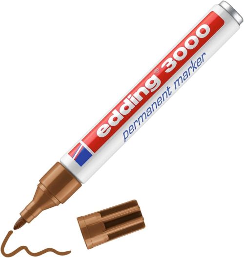 C/10 ROTULADOR EDDING 3000 OCRE MARCADOR PERMANENTE