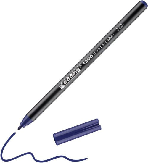 C/10 ROTULADOR EDDING 1300 AZUL 03 PUNTA DE FIBRA