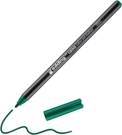 C/10 ROTULADOR EDDING 1300 VERDE 04 PUNTA DE FIBRA