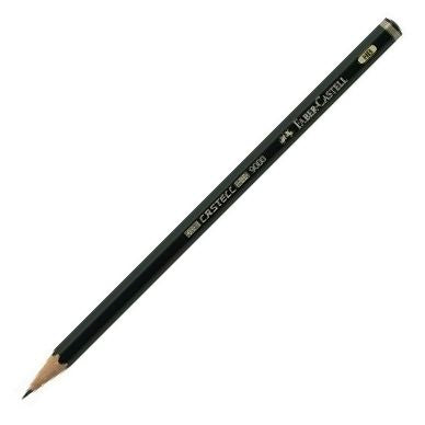 C/12 LAPIZ GRAFITO SERIE 9000 FABER-CASTELL HB