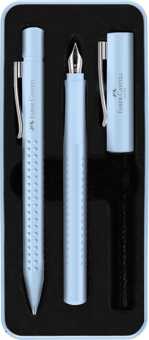 SET ESTILOGRAFICA M Y BOLIGRAFO M  SKY BLUE