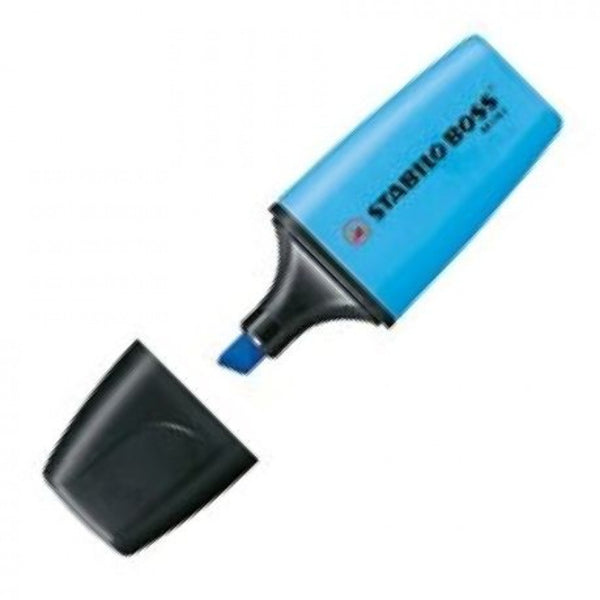 C/10 MARCADOR FLUORESCENTE STABILO BOSS MINI AZUL