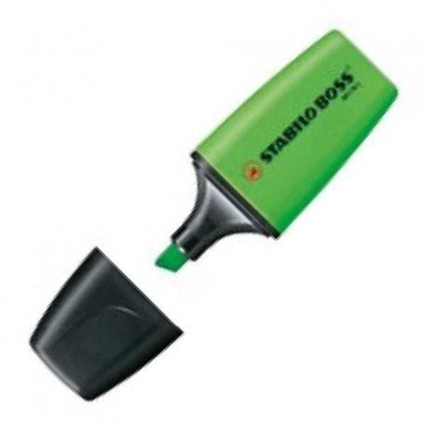 C/10 MARCADOR FLUORESCENTE STABILO BOSS MINI VERDE