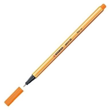 C/10 STABILO POINT 88 NARANJA Nº54 PUNTA DE FIBRA 0,4MM.