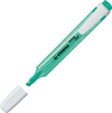 C/10 marcadores fluorescentes swing cool turquesa 275/51