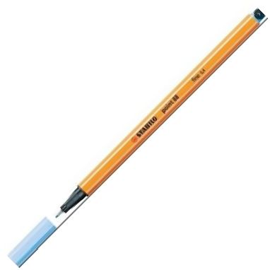 C/10 stabilo point 88 azul hielo nº11 punta de fibra 0,4mm