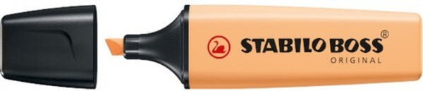 C/10 marcador fluorescente naranja palido stabilo boss 70/125