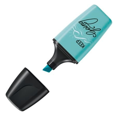 C/10 marcador fluorescente stabilo boss mini pastel toque turquesa