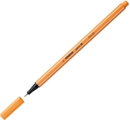 C/10 STABILO POINT 88 PAPAYA Nº85 PUNTA DE FIBRA 0,4MM