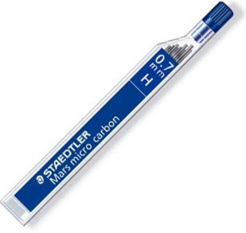 C/12 tubos minas 0,7mm HB Staedtler Mars Micro