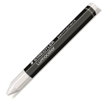 C/12 CRAYONES LUMOCOLOR 236 OMNIGRAPH PERMANENT BLANCO