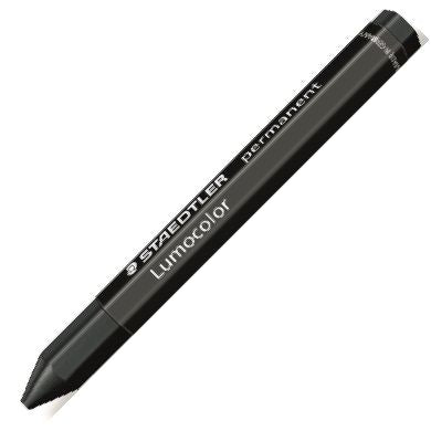 C/12 CRAYONES LUMOCOLOR 236 OMNIGRAPH PERMANENT NEGRO