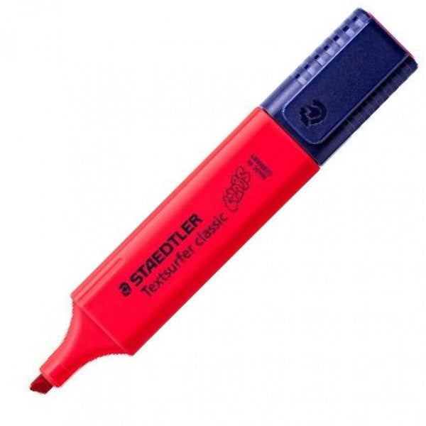 C/10 marcadores fluorescentes rojo intenso textsurfer 364 c