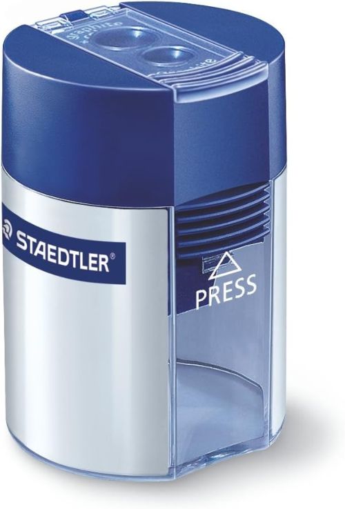 C/10 afilalapices de plastico con depósito serie 512